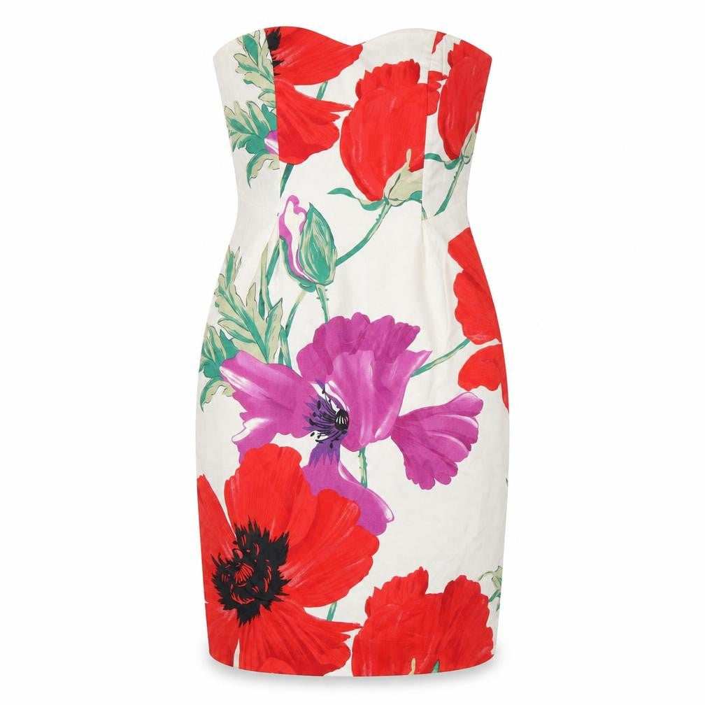 Coast Women's Multicoloured Floral Pencil Dress Size 10