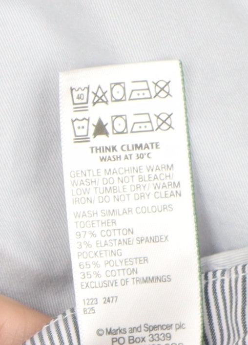 Marks and Spencer Women's Grey Shorts Size 14