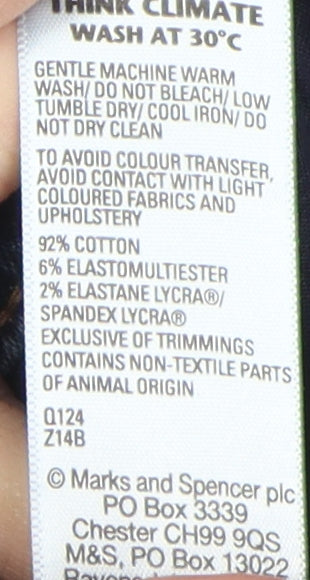 Marks and Spencer Men's Blue Straight Jeans 32