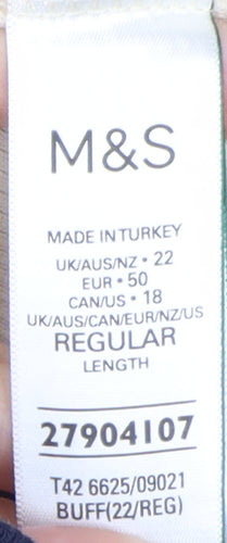 Marks and Spencer Women's Beige Strapless Bodycon Dress