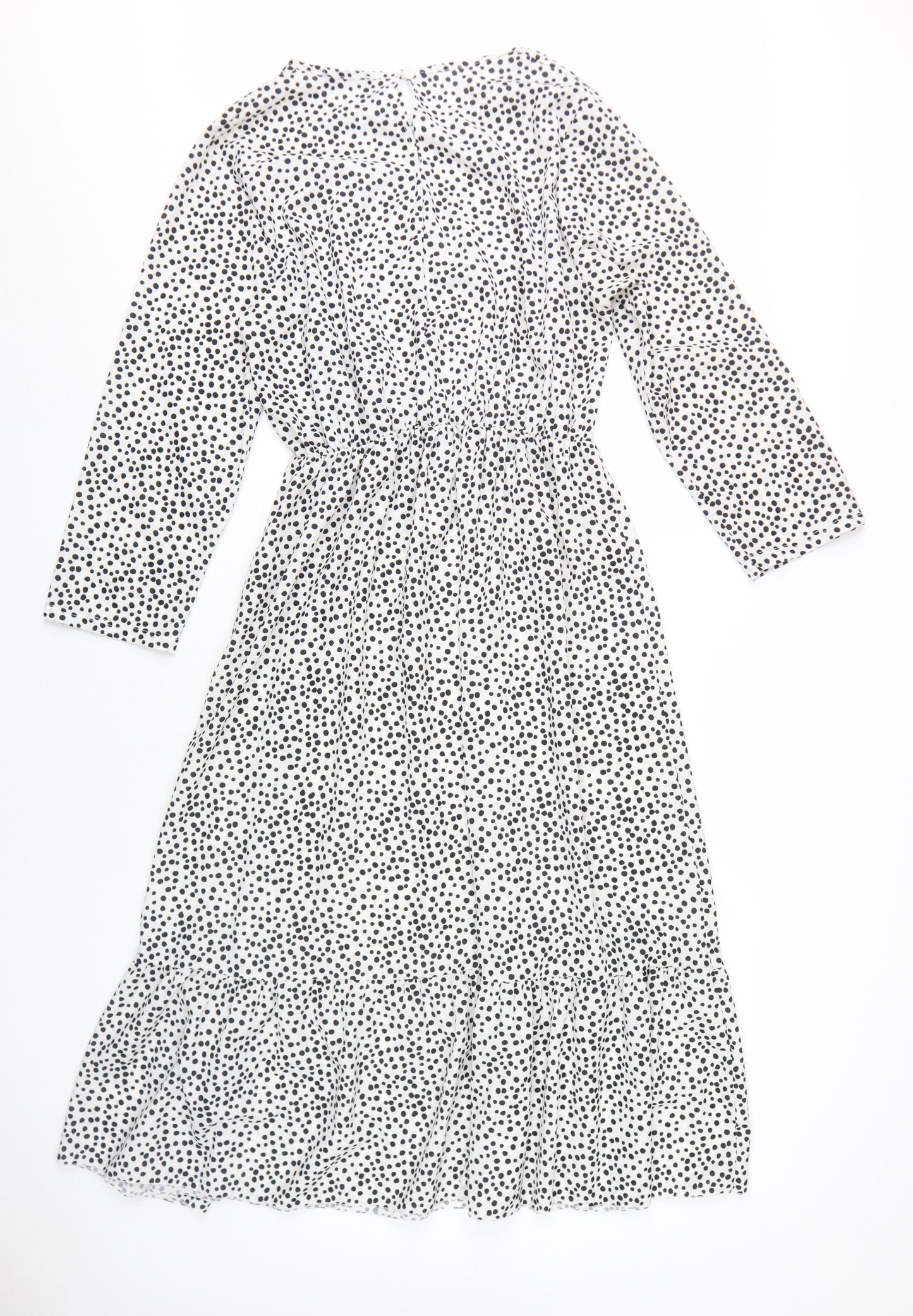 I Saw It First Women's White Midi A-Line Dress - Size 12