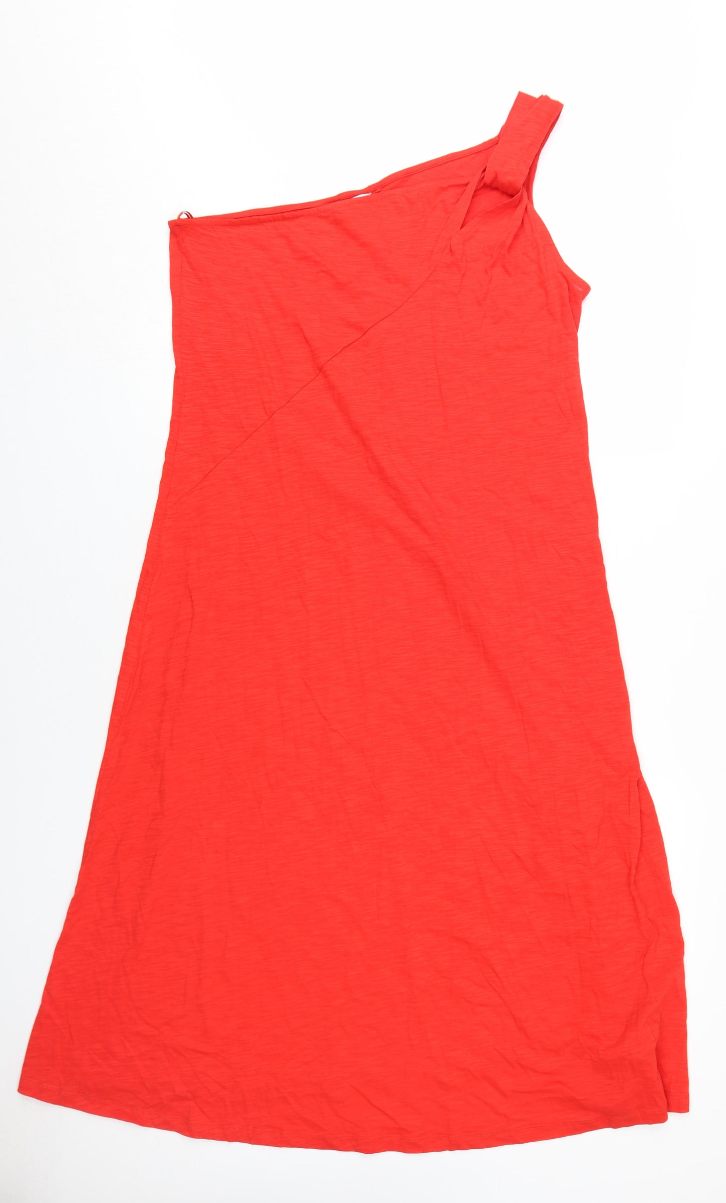 Marks and Spencer Women's Red One Shoulder Dress