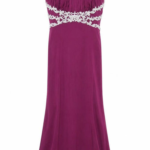 Quiz Women's Purple Long Mermaid Dress Size 10