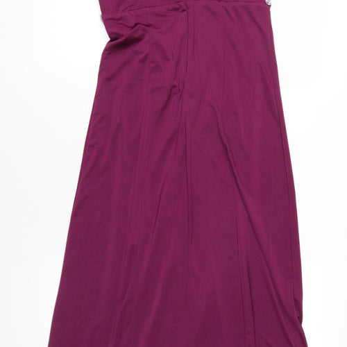 Quiz Women's Purple Long Mermaid Dress Size 10