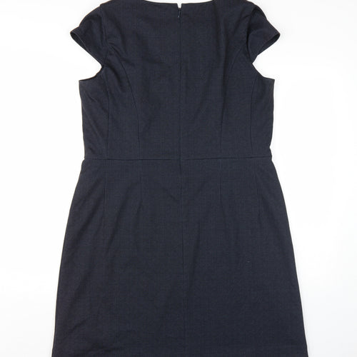 Next Women's Black Sheath Dress Size 18 Workwear