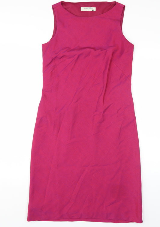 Dorothy Perkins Women's Pink Sheath Dress Size 10