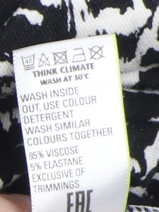 Marks and Spencer Women's Black 10 A-Line Dress