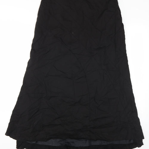 Marks and Spencer Women's Black A-Line Long Skirt