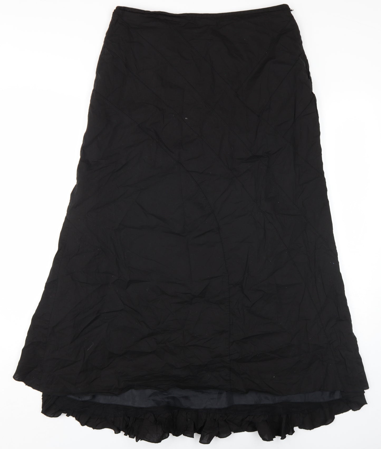 Marks and Spencer Women's Black A-Line Long Skirt