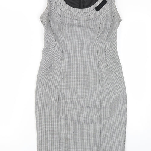 Marks and Spencer Women’s Grey Sheath Dress, Size 6 - Elegant Choice