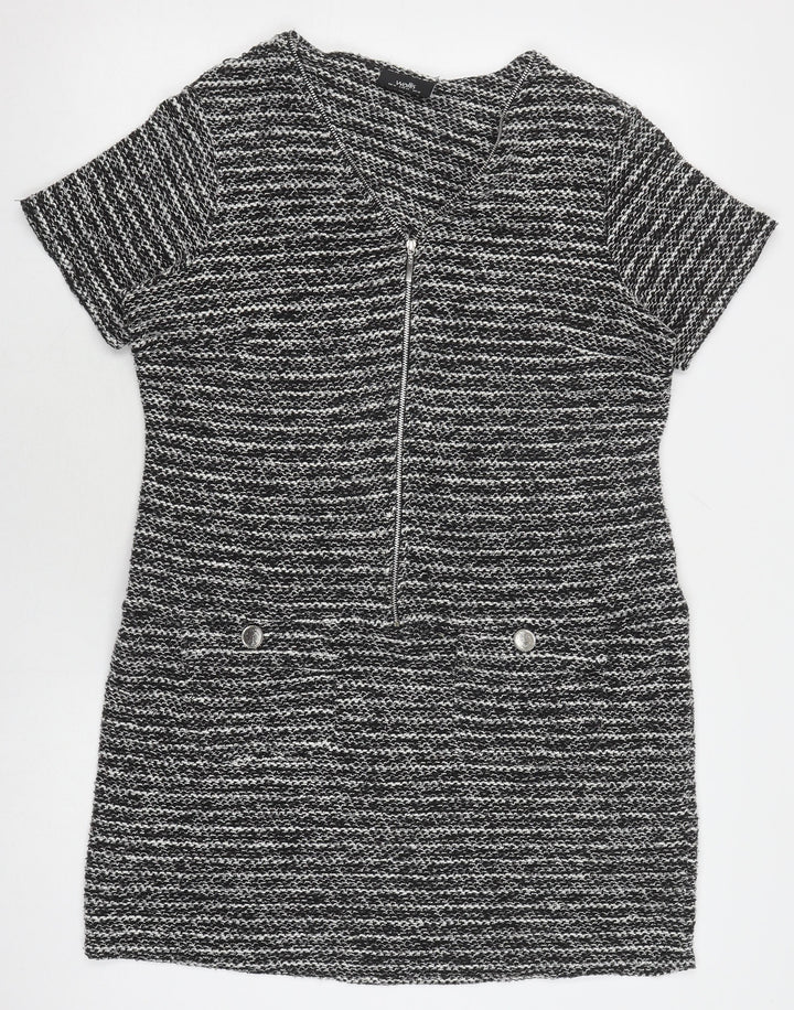 Wallis Women's Black Shift Dress UK 16