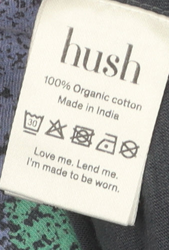 Hush Men's Multicoloured Retro Sleeveless T-Shirt M