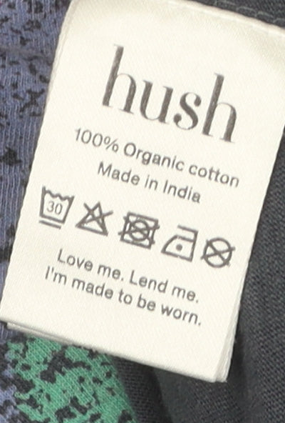 Hush Men's Multicoloured Retro Sleeveless T-Shirt M