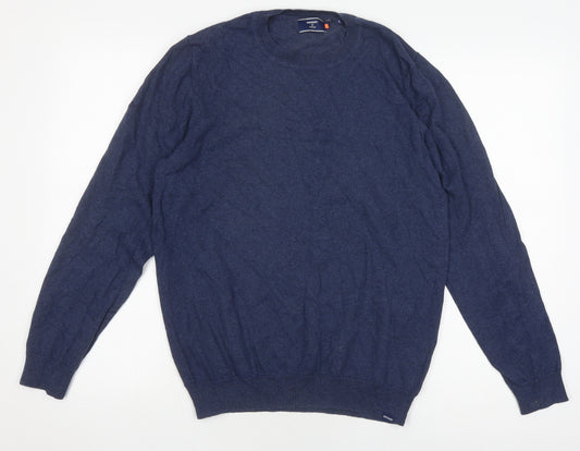 Superdry Men's Blue L Pullover Jumper