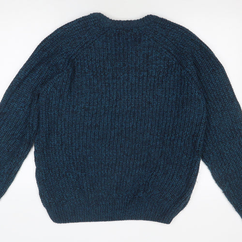 P.G. Field Men's Blue Pullover Jumper - Size L