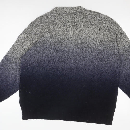 Mexx Men's Grey XL V-Neck Jumper