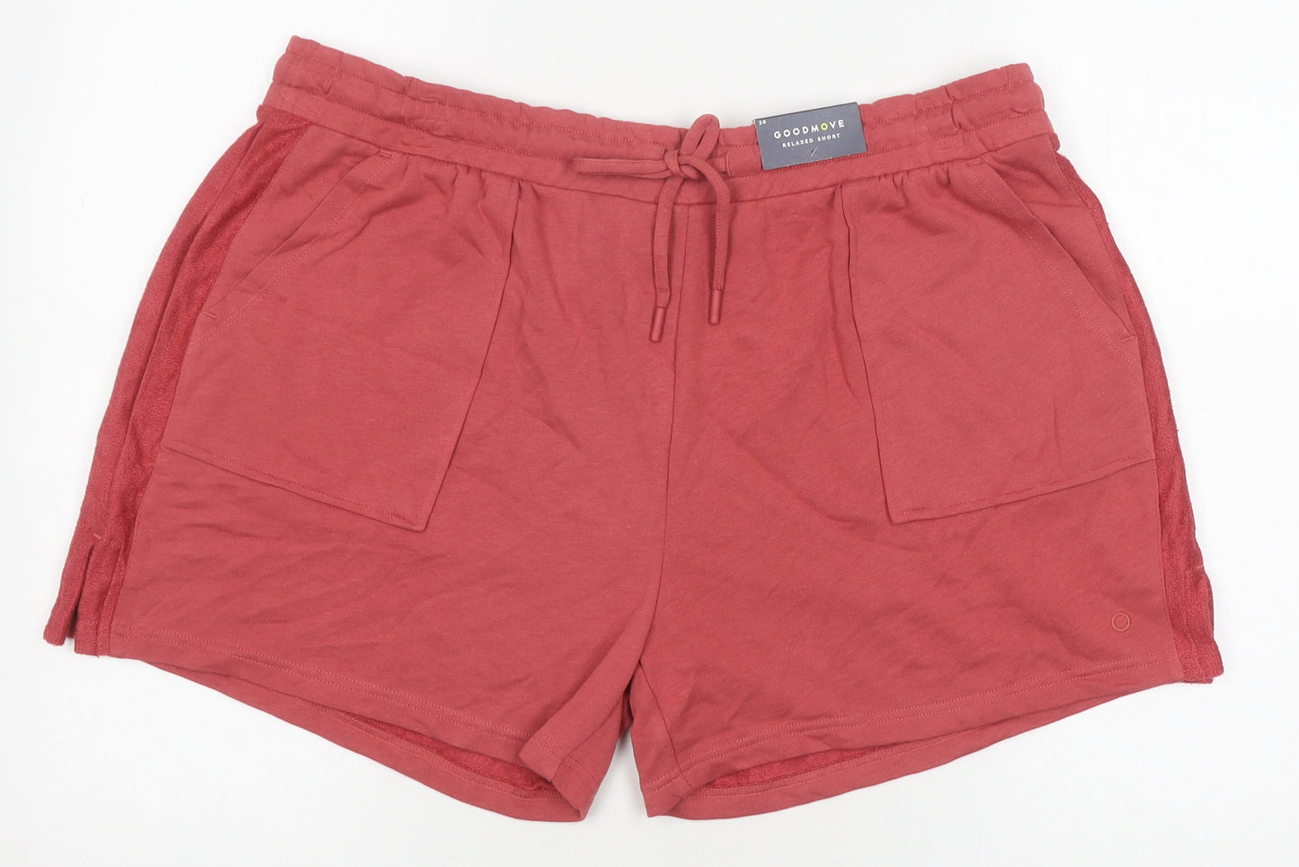 Marks and Spencer Women's Red Sweat Shorts