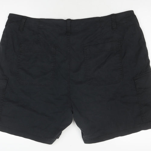 Marks and Spencer Women's Black Cargo Shorts