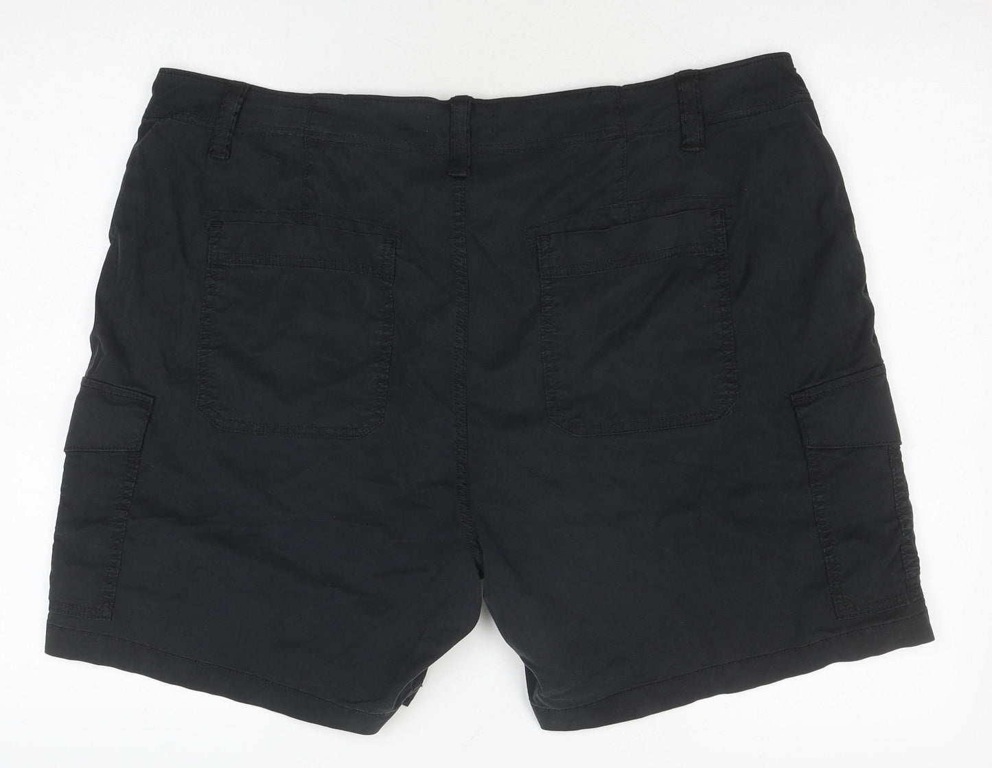 Marks and Spencer Women's Black Cargo Shorts