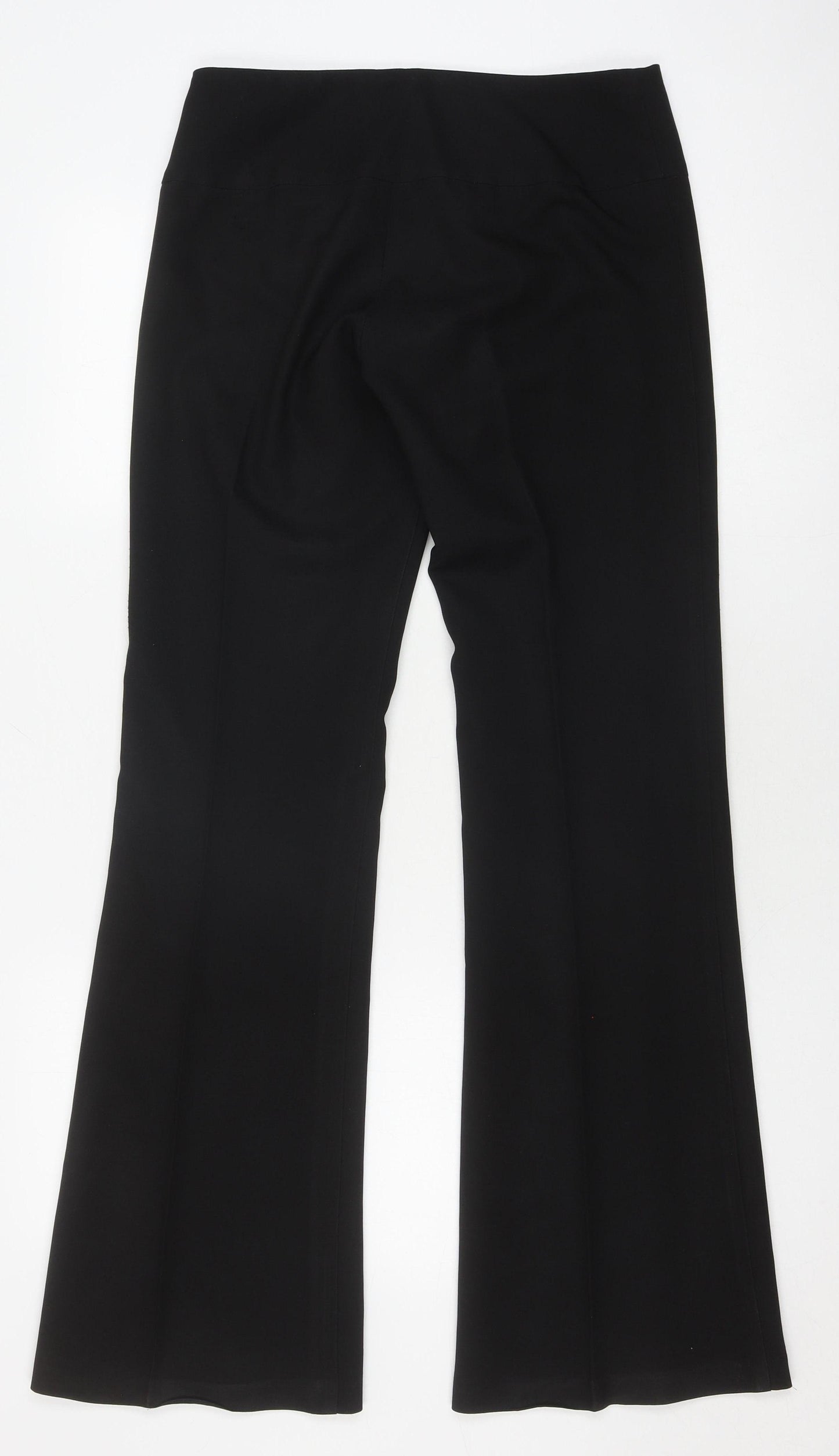 Miss Selfridge Women's Black Flared Trousers 8