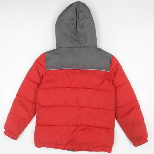 FatFace Boys Red and Grey Puffer Jacket 10-11 Years