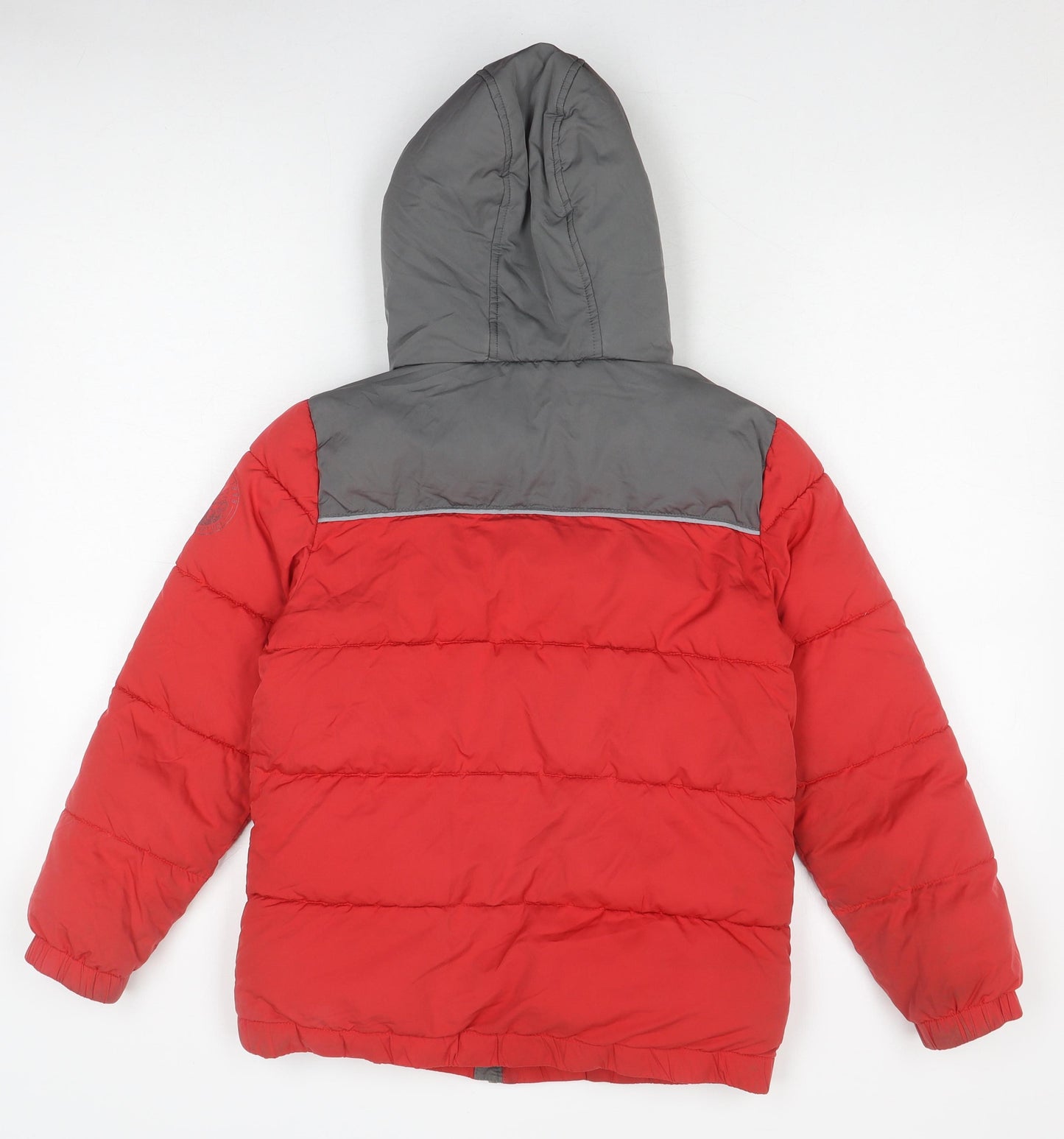 FatFace Boys Red and Grey Puffer Jacket 10-11 Years