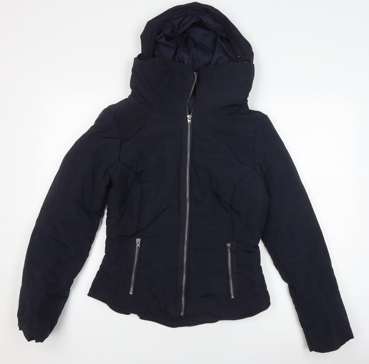 s.Oliver Women's Black Puffer Jacket Size S