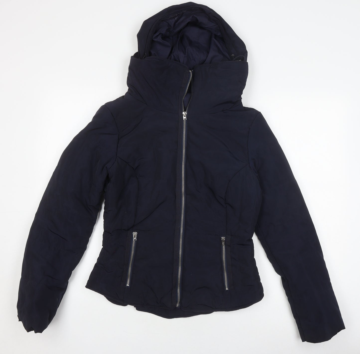 s.Oliver Women's Black Puffer Jacket Size S