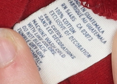 American Eagle Men's Red Graphic Cotton T-Shirt, M