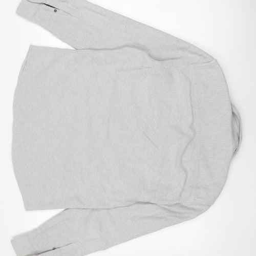 Reiss Men's Grey XL Regular Fit Button-Up Shirt