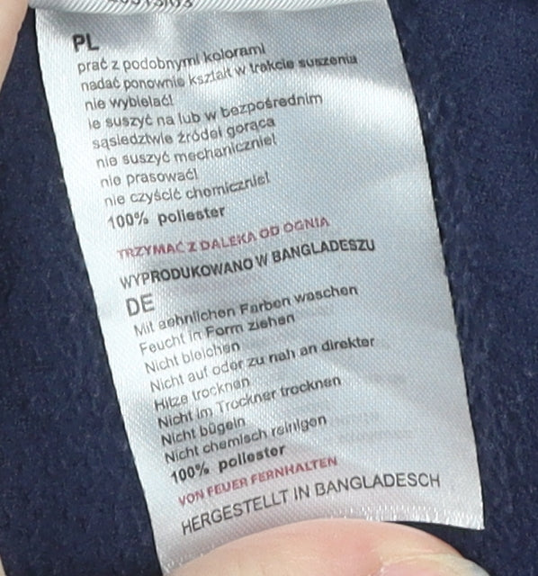 Mountain Warehouse Women's Blue Fleece Jacket Size 14