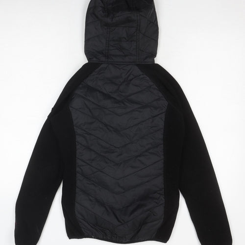 Trespass Women's Black XS Hooded Puffer Jacket