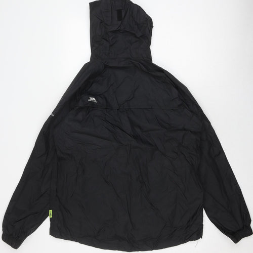 Trespass Men's Black M Windbreaker Jacket Waterproof