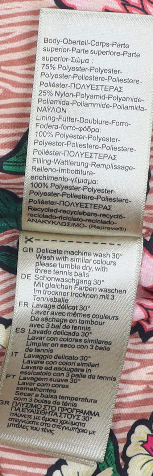 Scotch & Soda Women's Green Puffer Jacket Size 14