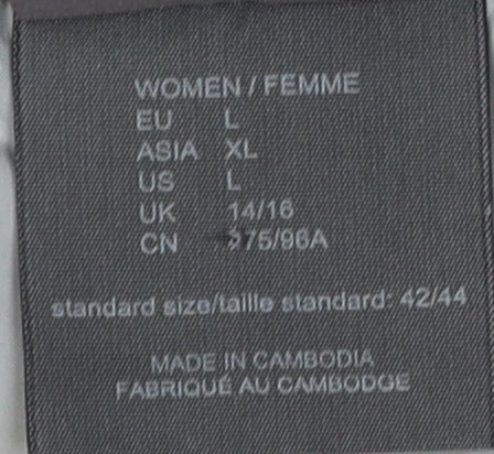 Jack Wolfskin Women's Pink Puffer Jacket L