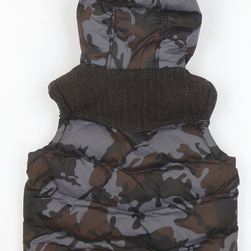 Rocha John Rocha Boys Camouflage Puffer Jacket Age 6-7