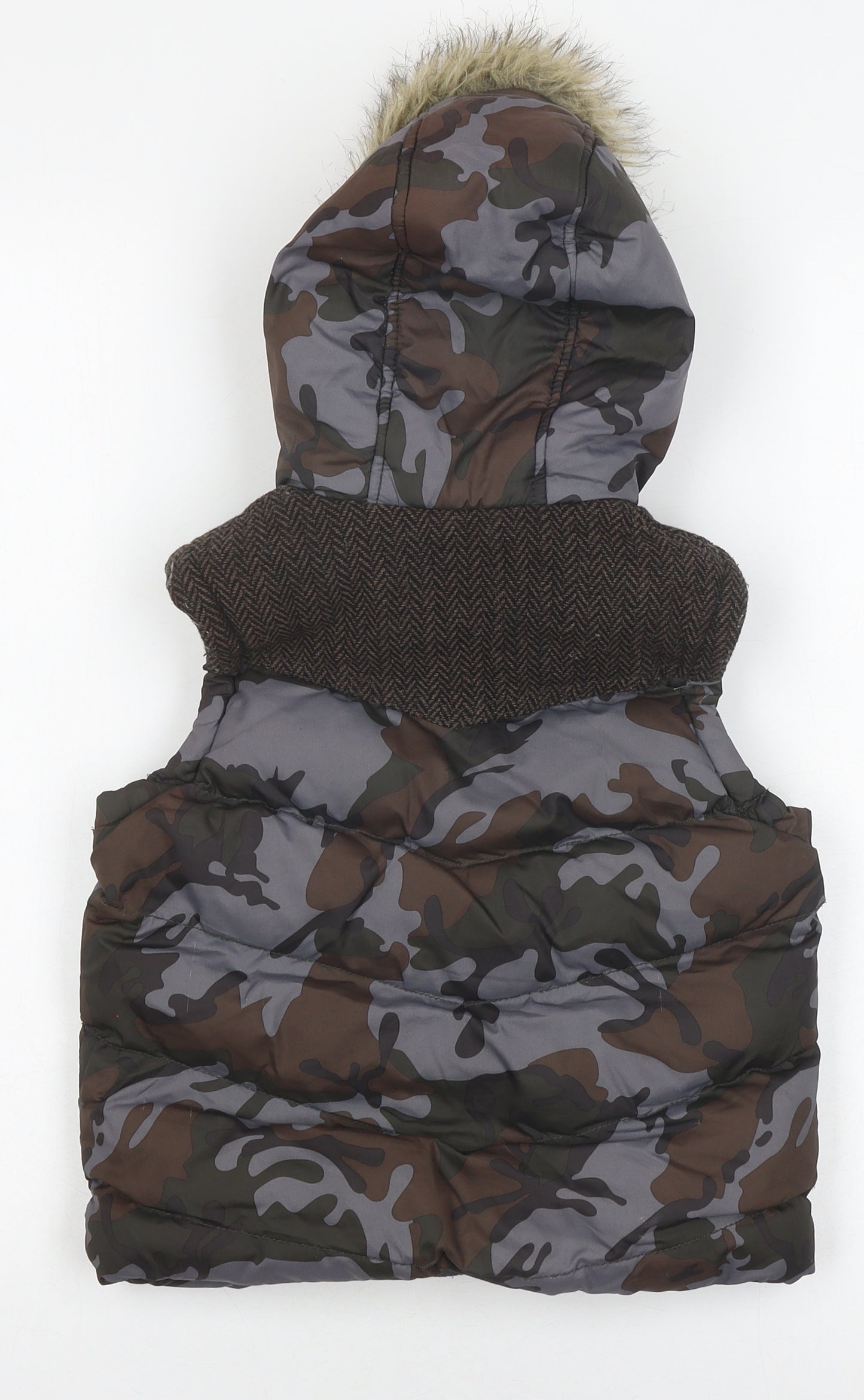 Rocha John Rocha Boys Camouflage Puffer Jacket Age 6-7