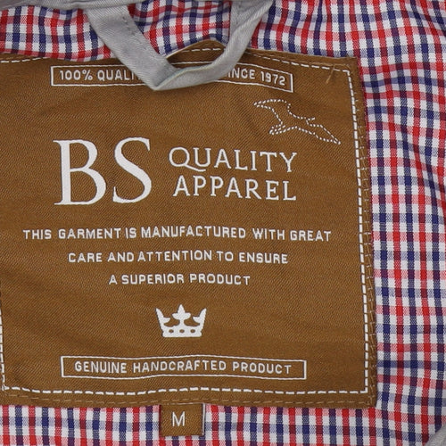 BS Quality Apparel Grey Men's Bomber Jacket - M