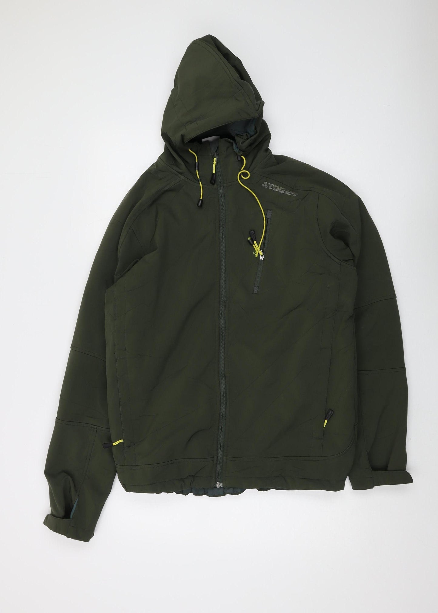 TOG24 Men's Green Softshell Windbreaker Jacket M