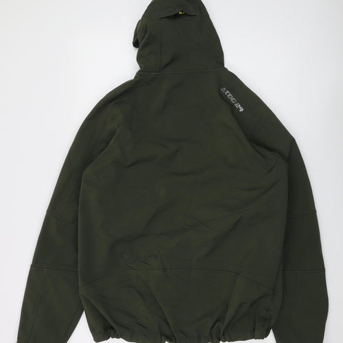 TOG24 Men's Green Softshell Windbreaker Jacket M