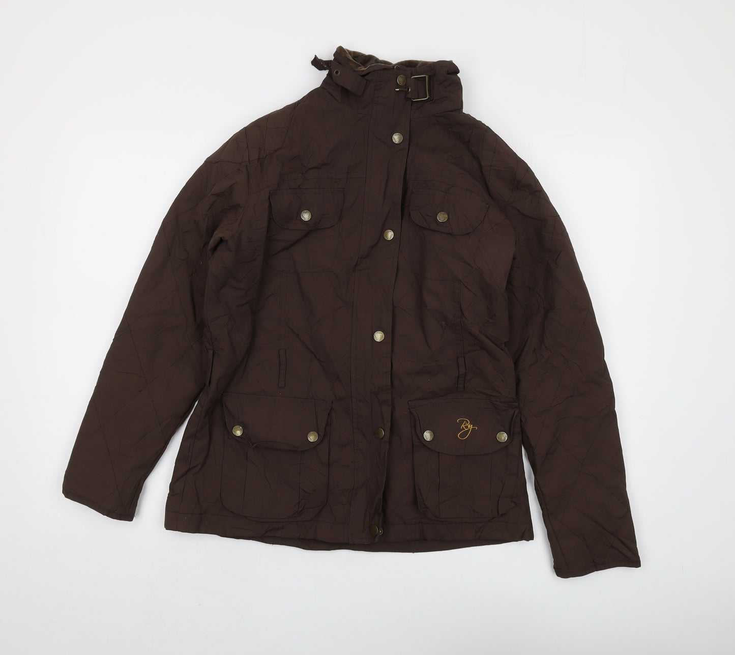 Rydale Women's Brown Biker Jacket S - Stylish & Quilted