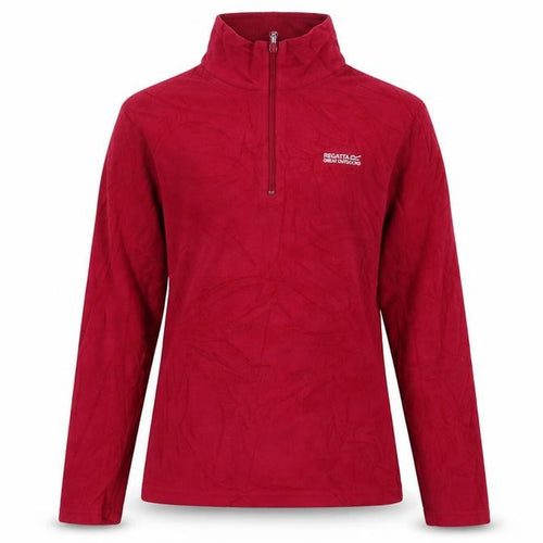 Regatta Women Red Jacket Size 12 Fleece Autumn Casual
