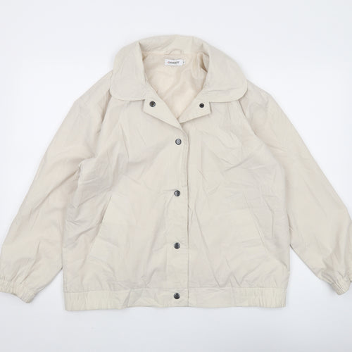 Damart Women's Beige Basic Jacket Size 14 - Classic