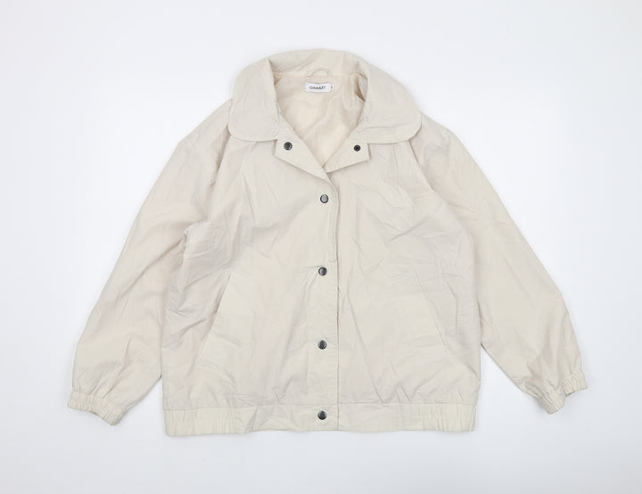 Damart Women's Beige Basic Jacket Size 14 - Classic