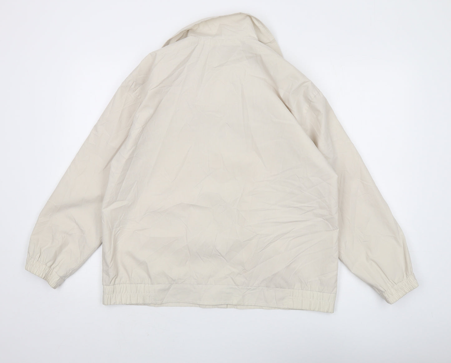 Damart Women's Beige Basic Jacket Size 14 - Classic