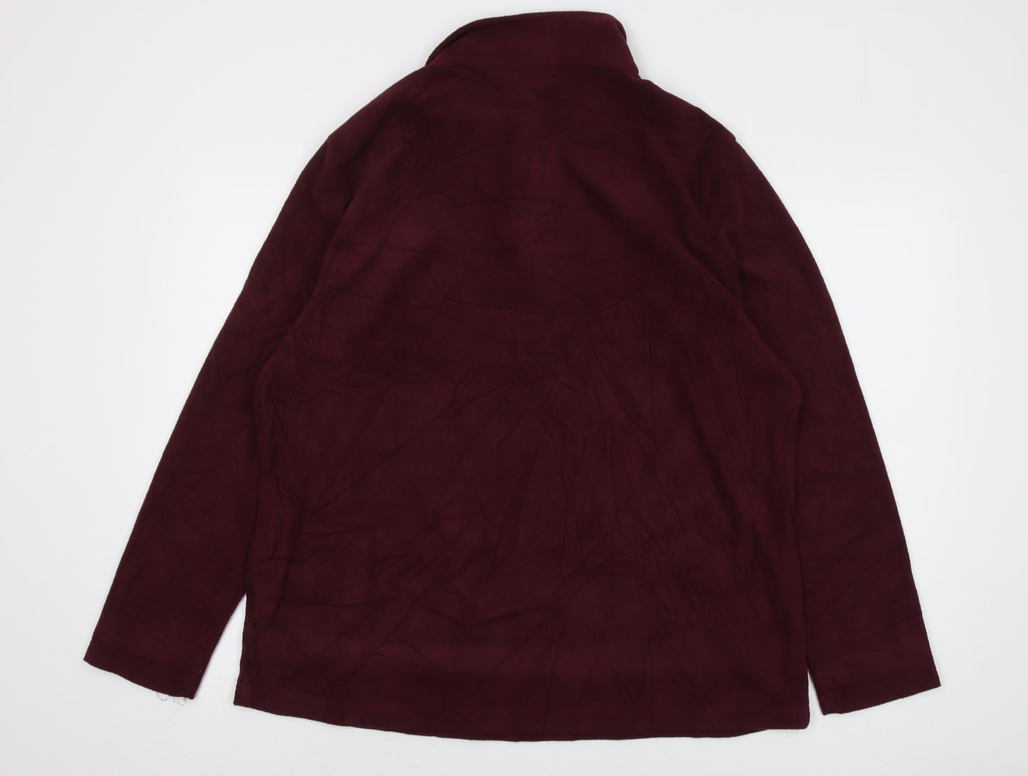 TOG24 Unisex Red Pullover Fleece 16 Sweatshirt