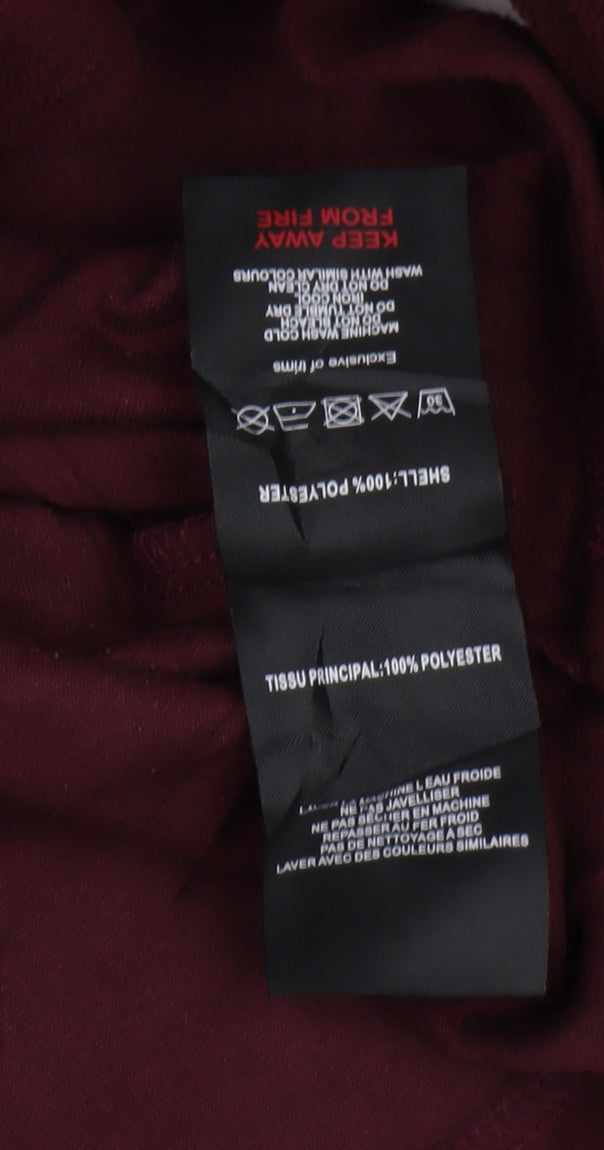 TOG24 Unisex Red Pullover Fleece 16 Sweatshirt