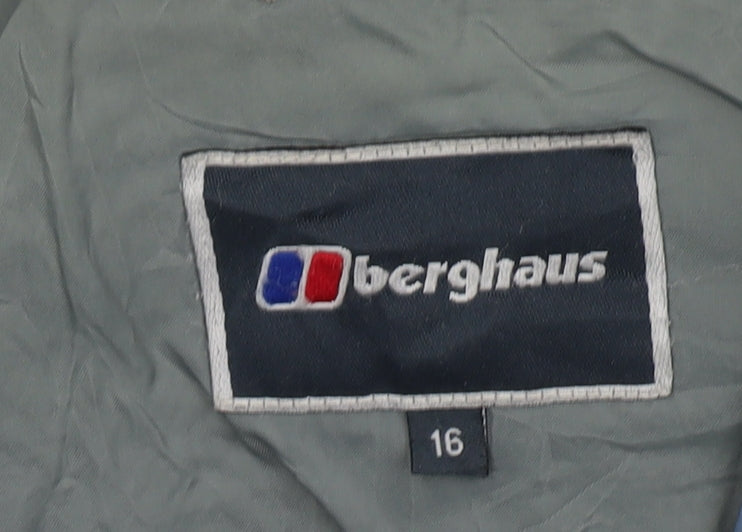 Berghaus Women's Blue Waterproof Jacket Size 16