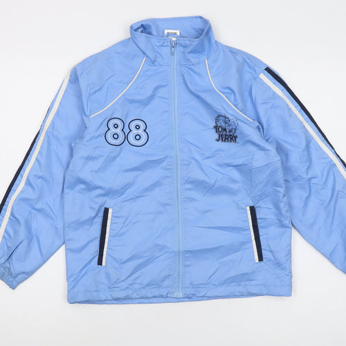 Tom and Jerry Boys Blue Track Jacket Size 10