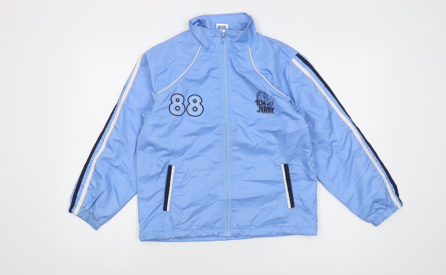 Tom and Jerry Boys Blue Track Jacket Size 10